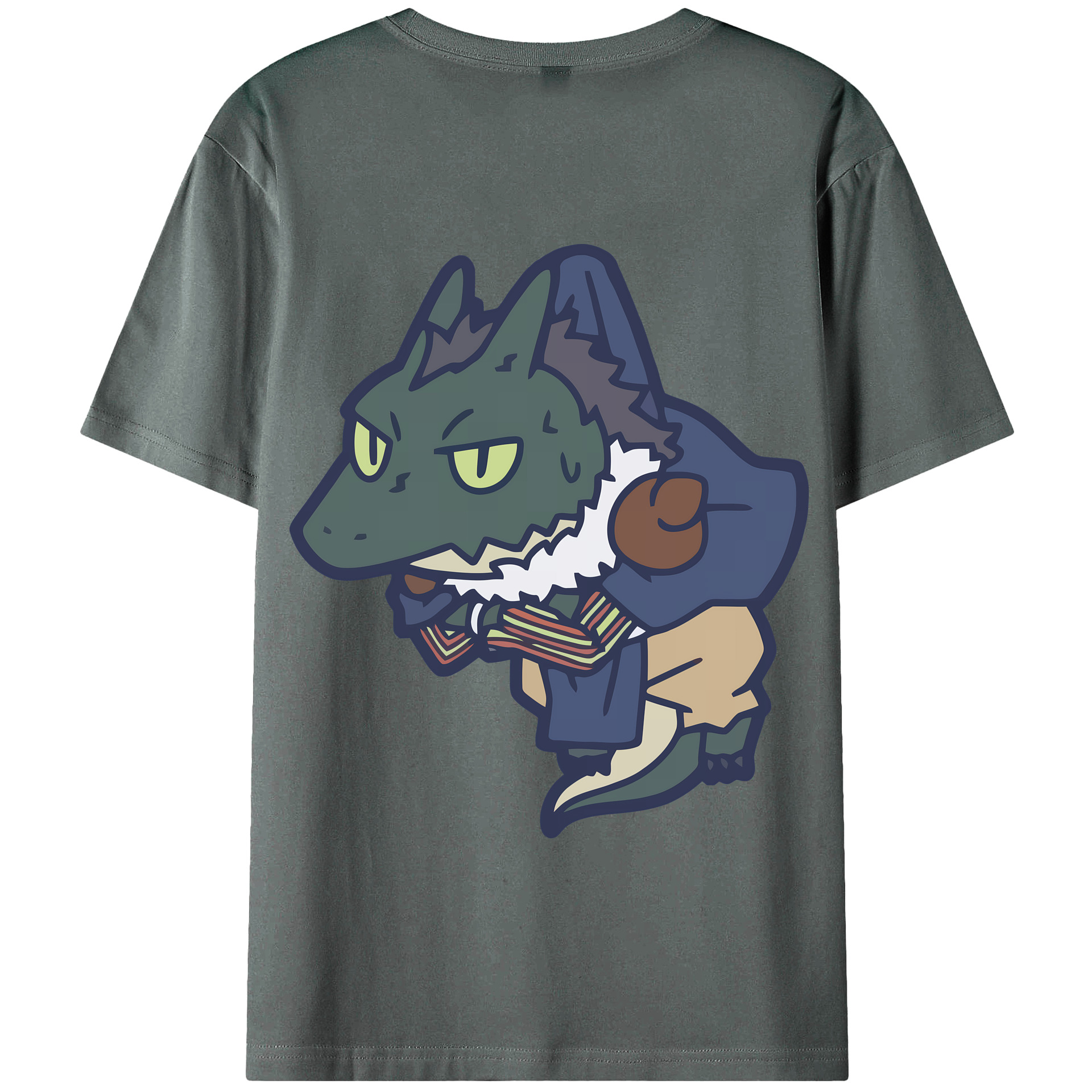 （画像用） 転スラ Regarding Reincarnated to Slime 綿100％半袖Tシャツ（背面プリント）